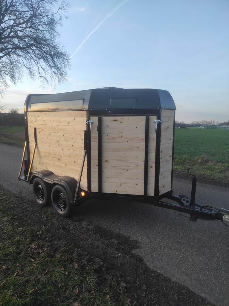 Dichte Motortrailer motor aanhanger  bagagewagen, Auto diversen, Aanhangers en Bagagewagens, Ophalen, Zo goed als nieuw