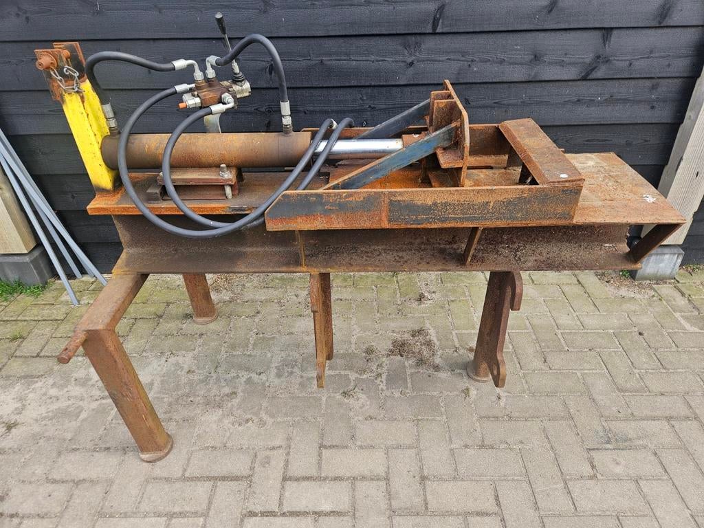 Kloofmachine hydraulisch, Tuin en Terras, Kloofmachines, Ophalen, Gebruikt, Liggend