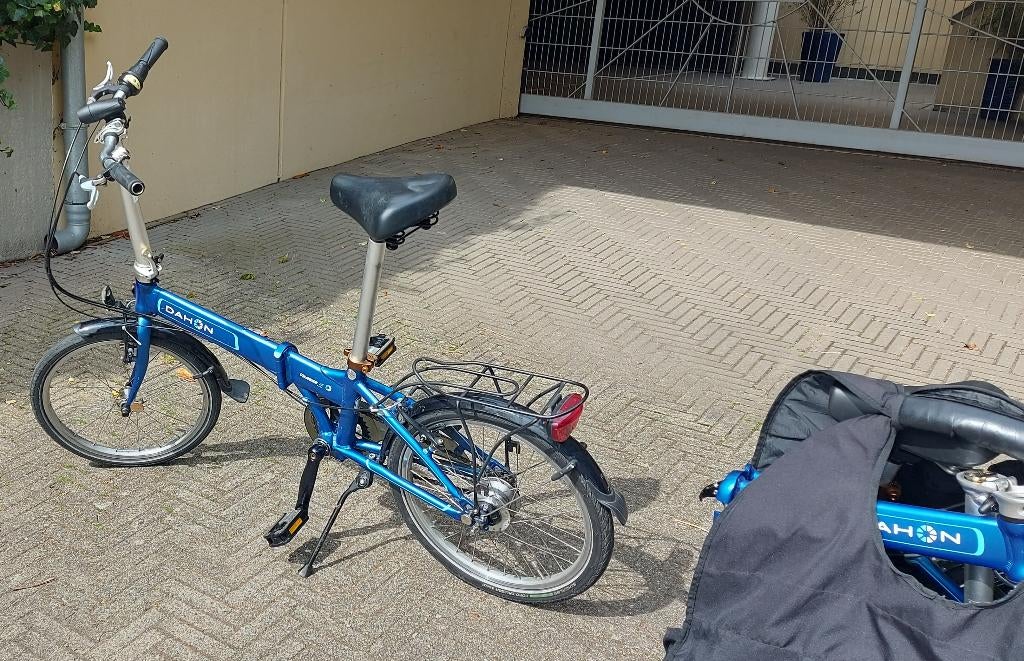 Twee Dahon vouwfietsen, Fietsen en Brommers, Fietsen | Vouwfietsen, Ophalen, Gebruikt, Versnellingen, Dahon