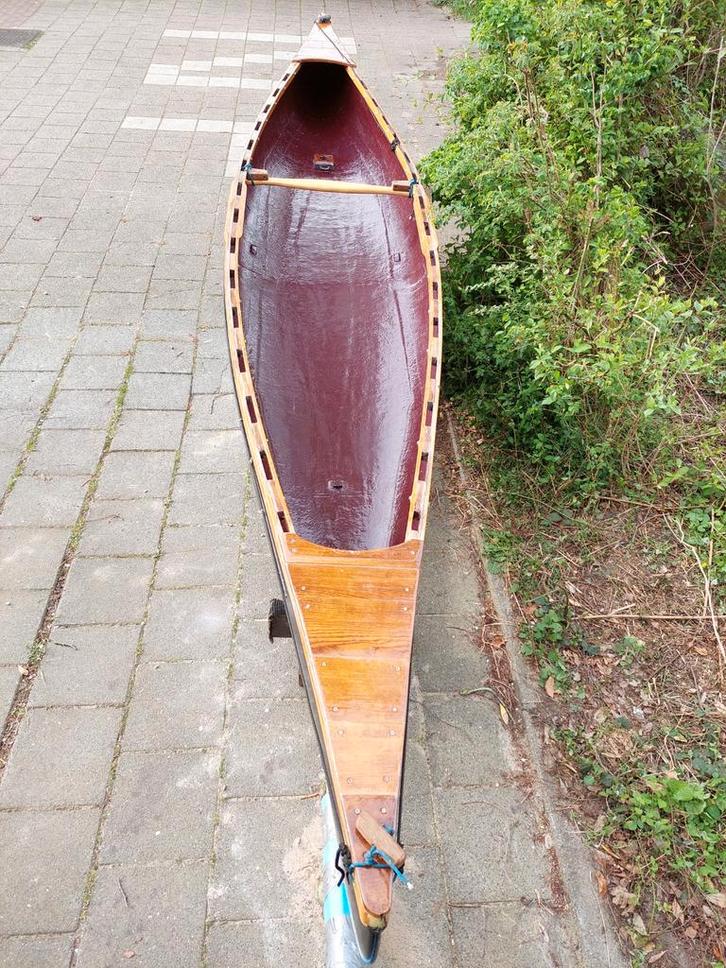 Open kano met houten rand, Watersport en Boten, Kano's, Eén persoon, Ophalen