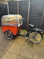 Babboe Big-E elektrische bakfiets incl regenhuif&accessoires, Fietsen en Brommers, Fietsen | Bakfietsen, Ophalen, Gebruikt, 4 kinderen of meer