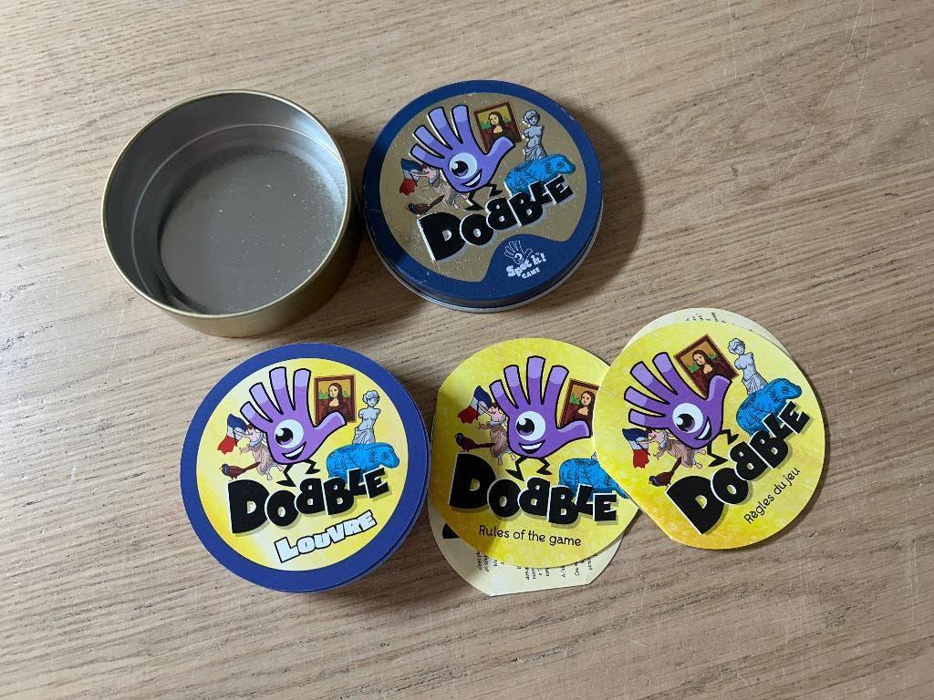 Dobble Louvre Kaartspel, Ophalen of Verzenden, Gebruikt