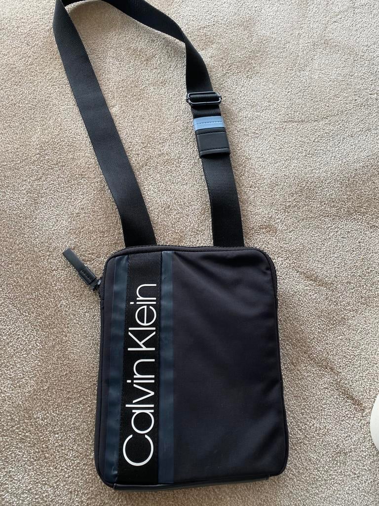 Heren tas Calvin Klein, Ophalen of Verzenden, Zo goed als nieuw, Zwart