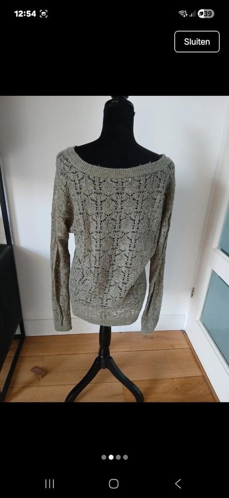Zara trui met open gebreid patroon, Ophalen of Verzenden, Zo goed als nieuw