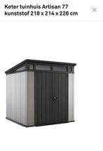 Keter Tuinhuis Artisan 77 Kunststof 218x214x226 cm, Ophalen, Kunststof, 200 tot 400 cm, Tuinhuis
