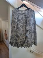 Roessel Rok in Luipaard Print - Zand/Black., Kleding | Dames, Rokken, Maat 38/40 (M), Geisha, Zwart, Ophalen of Verzenden