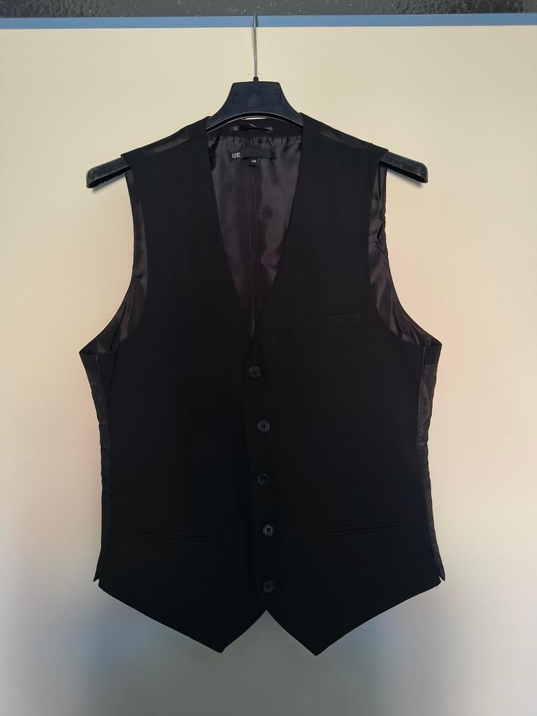 Zwart gilet maat 46 z.g.a.n WE, Zwart, Ophalen of Verzenden, Zo goed als nieuw, WE Fashion