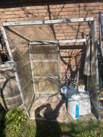 Gebruikte Muurkas - Ideaal voor kleine tuinen, Ophalen, Muurkas, Aluminium, Polycarbonaat