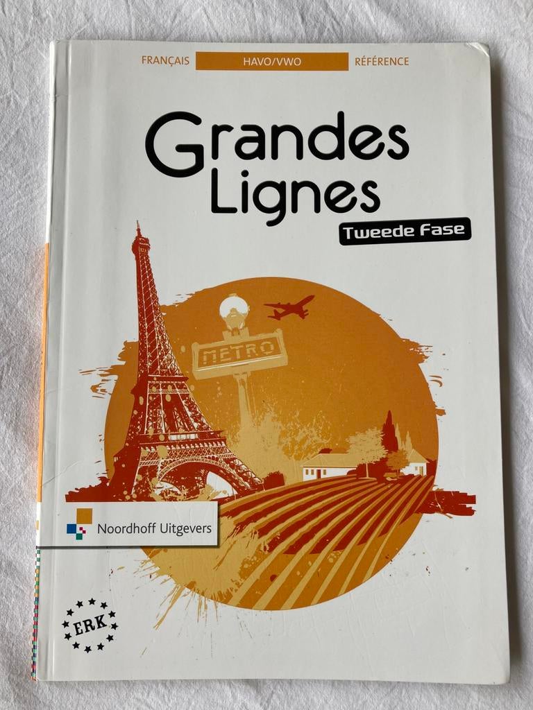 Grandes Lignes, Reference, Havo/VWO, Tweede fase, Frans, HAVO, Ophalen of Verzenden, Zo goed als nieuw