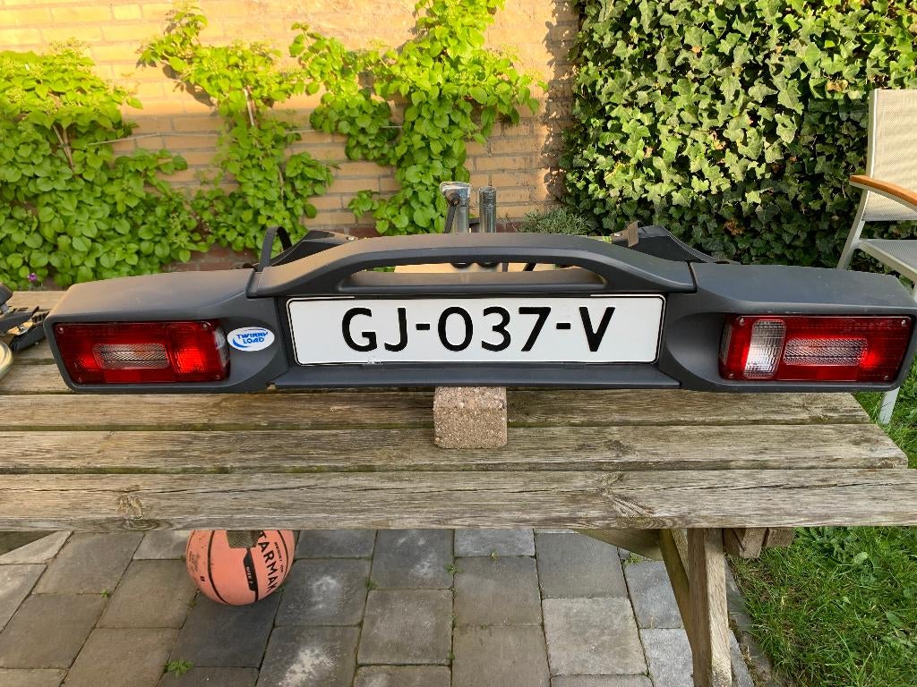 Fietsendrager Twinny Load Power Carrier, Auto diversen, Fietsendragers, Ophalen, Zo goed als nieuw, 2 fietsen, Trekhaakdrager
