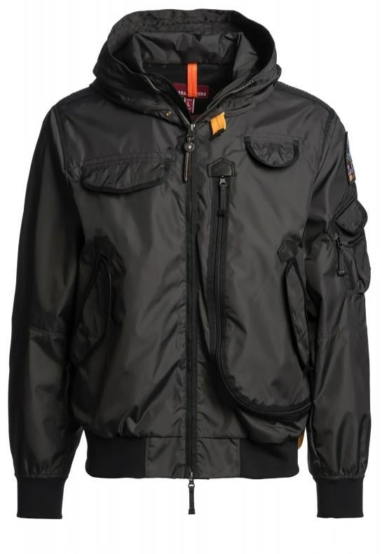Parajumpers Gobi Hooded Bomber - M, Maat 48/50 (M), Zwart, Nieuw, Parajumpers