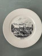 Zwart wit bordje Utrecht Weerdpoort. Petrus Regout & Co, Ophalen
