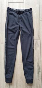 164 Nw! Petrol antraciet joggingsbroek, Broek, Petrol, Jongen of Meisje, Nieuw