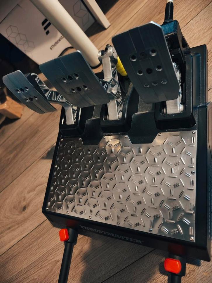 Thrustmaster T-LCM Pedals + Stand +Mods (Complete Set), Computers en Software, Joysticks, Zo goed als nieuw, Ophalen of Verzenden