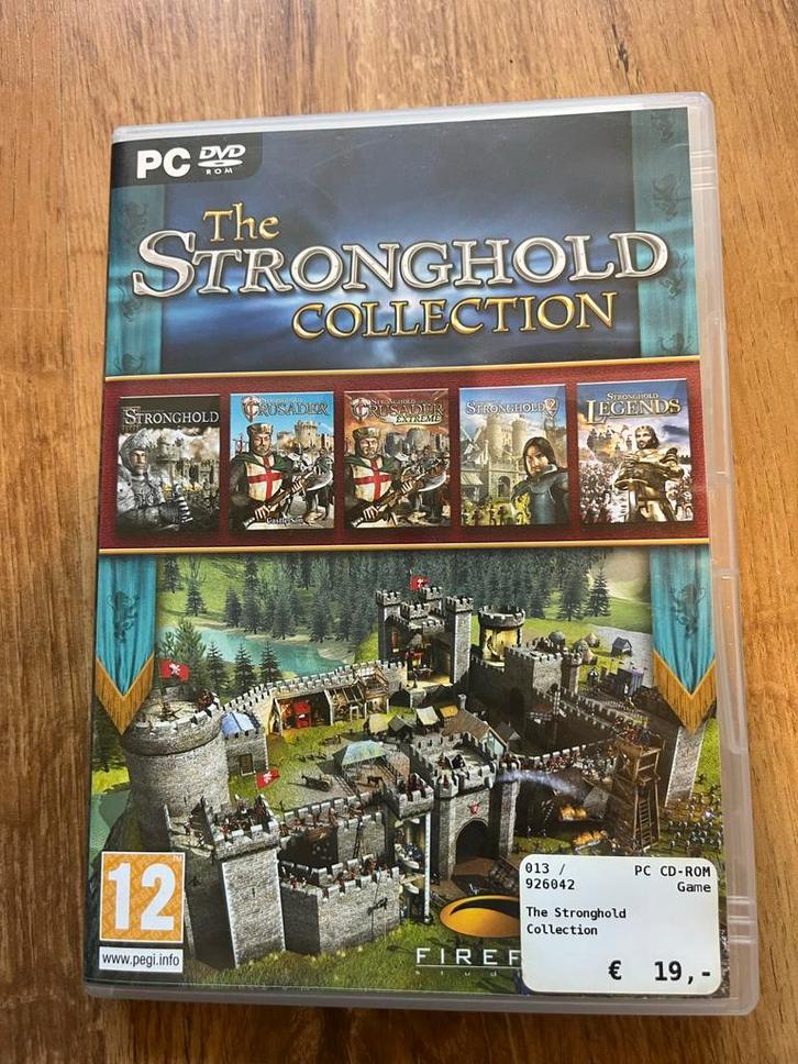 Stronghold Collection PC - Strategie Klassieker!, Spelcomputers en Games, Games | Pc, Gebruikt, Strategie en Constructie, 1 speler