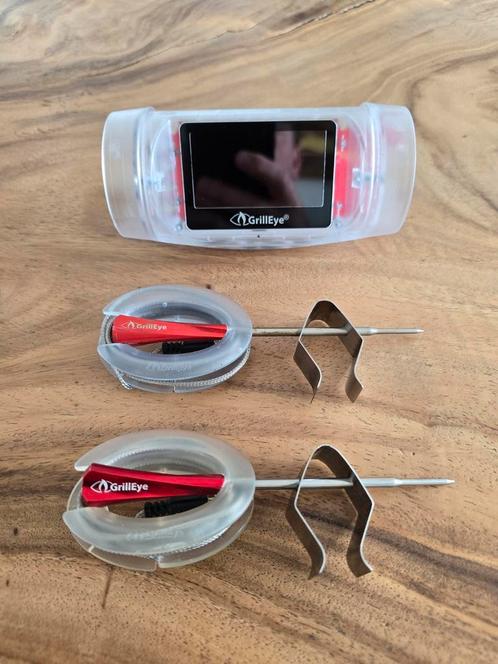 GrillEye Max met 2 probes, Tuin en Terras, Barbecue-accessoires, Zo goed als nieuw, Ophalen of Verzenden