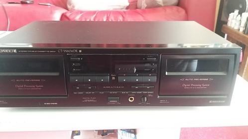 pioneer CT W 606DR digital noise reduction, Audio, Tv en Foto, Cassettedecks, Dubbel, Overige merken, Auto-reverse, Tiptoetsen