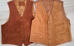 Gilets van suède heren leer bruin, Bruin, Ophalen of Verzenden, LS, Gedragen