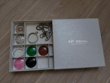 My Imenso medaillon + verwisselbare accessoires beschikbaar voor biedingen
