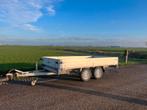 Anssems plateau aanhanger 325x178 2022 tandemasser netjes, Ophalen, Zo goed als nieuw