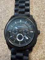 Fossil Herenhorloge Zwart, Sieraden, Tassen en Uiterlijk, Horloges | Antiek, Verzenden, Overige materialen, Polshorloge, Overige merken