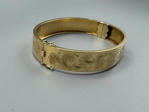 14 kt. geelgouden armband, Sieraden, Tassen en Uiterlijk, Armbanden, Zo goed als nieuw, Goud, Geel, Ophalen of Verzenden