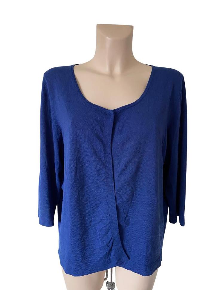 Natan vest L, Kleding | Dames, Truien en Vesten, Zo goed als nieuw, Maat 42/44 (L), Blauw, Ophalen of Verzenden