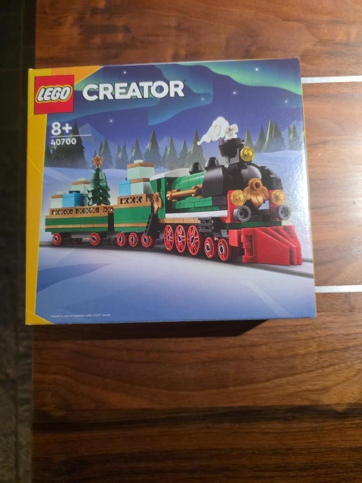 Lego 40700, feestdagentrein, Kinderen en Baby's, Speelgoed | Duplo en Lego, Nieuw, Lego, Complete set, Ophalen of Verzenden