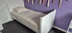 Wit bed, Huis en Inrichting, Ophalen, Gebruikt, Eenpersoons, Wit