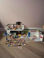 Playmobil school + gym + speeltuin, Ophalen, Zo goed als nieuw, Poppenhuis