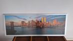 Ophalen - Schilderij skyline New York, Ophalen of Verzenden, 100 tot 125 cm, Schilderij, Minder dan 50 cm