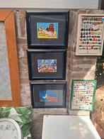3x prent Herman brood 1x textiel  servet, Ophalen of Verzenden