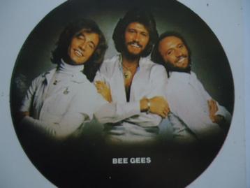 sticker oud BEEGEES popmuziek jaren 70 seventies bee gees po beschikbaar voor biedingen