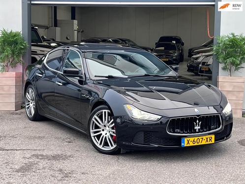 Maserati Ghibli 3.0 S Q4 // 410 PK / CAMERA / LEER / KEYLESS, Auto's, Maserati, Bedrijf, Te koop, Ghibli, 4x4, ABS, Achteruitrijcamera