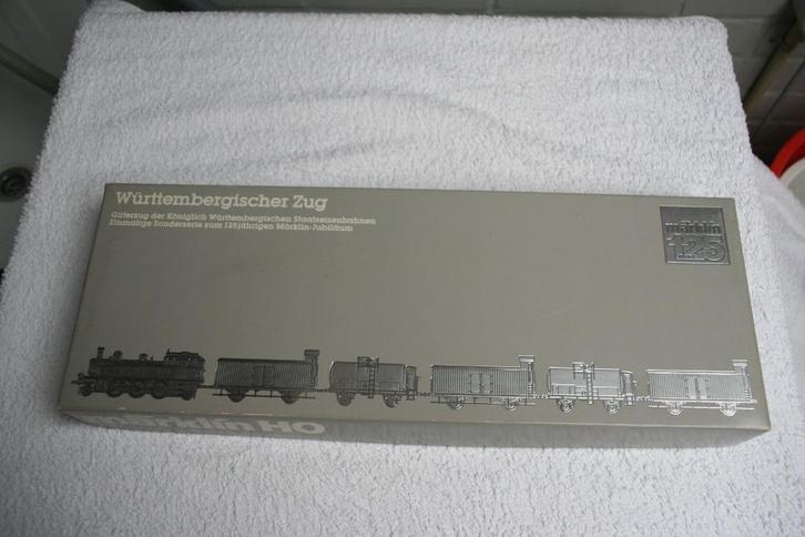 Marklin HO 2857 'Wurtenberg goederentrein', Hobby en Vrije tijd, Modeltreinen | H0, Nieuw, Treinset, Wisselstroom, Märklin, Analoog