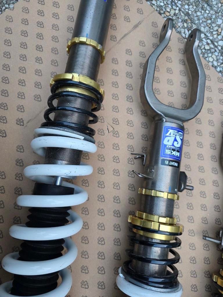 HKS HIPERMAX SPVI R35 GTR Schokdempers, Auto-onderdelen, Ophalen of Verzenden, Gebruikt, Nissan