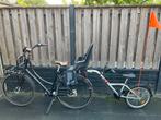 Fiets (merk Cargo) met kinderzitje en aanhangfiets, Ophalen, 1 zitje, Gebruikt, Overige merken