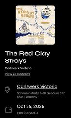 The Red Clay Strays concert Keulen 2025, Tickets en Kaartjes, Twee personen, Oktober