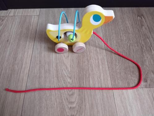 Houten loopeend van Janod, Kinderen en Baby's, Speelgoed | Houten speelgoed, Gebruikt, Rij- of Hobbelspeelgoed, Ophalen