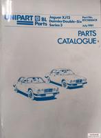Parts Catalogue Jaguar XJ12, Daimler Double-Six series 3 RTC, Ophalen of Verzenden