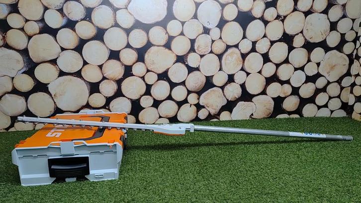 ZEER NETTE Stihl HL-KM 0 Stokheggenschaar Opzetstuk, Tuin en Terras, Heggenscharen, Zo goed als nieuw, Ophalen of Verzenden
