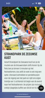 Concert at Sea 2x 3 nachten camping, Tickets en Kaartjes, Twee personen, Overige soorten, Overige typen