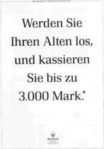 Renault Clio en Renault 19 (1995), Ophalen of Verzenden, Nieuw, Renault