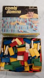 Combi Domino set met 200 bouwstenen (vintage), Antiek en Kunst, Antiek | Speelgoed, Ophalen of Verzenden