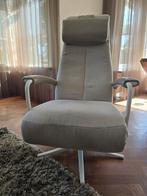 Comfortabele relaxfauteuil met motoren, Huis en Inrichting, Fauteuils, Ophalen, Gebruikt, 75 tot 100 cm, Metaal