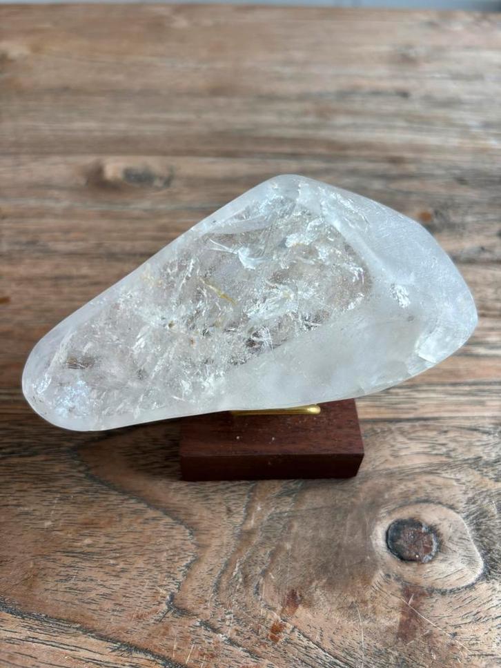 Kwarts Edelsteen Stuk - Decoratief, Huis en Inrichting, Woonaccessoires | Wanddecoraties, Zo goed als nieuw, Ophalen of Verzenden
