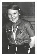 981711 Scouting 1950 Prinses Beatrix Niet gelopen