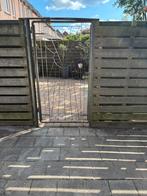 Super mooie ijzeren poort, Ophalen, Gebruikt, 100 tot 150 cm, Draaipoort
