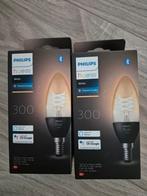2x nieuw in verpakking Philips Hue Filament Candle Lampen, Led-lamp, Minder dan 30 watt, Soft of Flame, E14 (klein)