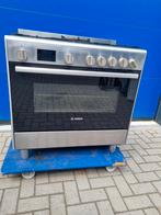 Netjes bosch 5 pits gasfornuis met elektrische oven., Ophalen, Gebruikt, 4 kookzones, Gas